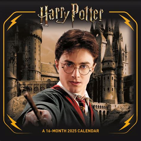 Harry Potter 2025 Mini Wall Calendar - Calendars.com