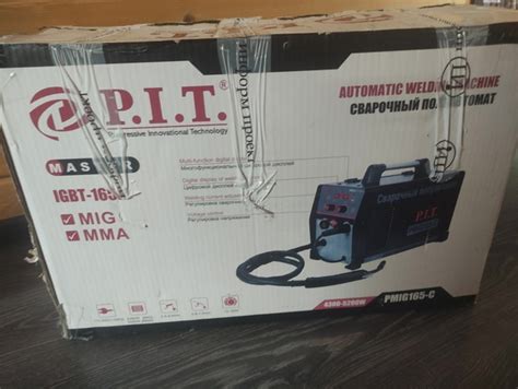 Сварочный полуавтомат P.I.T IGBT-165 Абсолютно новый Подарили ,но не ...