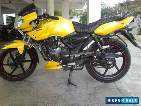 Yellow Tvs Apache Rtr 160 Picture 1 Bike Id 83937 Bike Located In