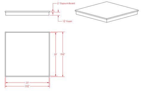 Square Ceiling Tile Dimensions Shelly Lighting