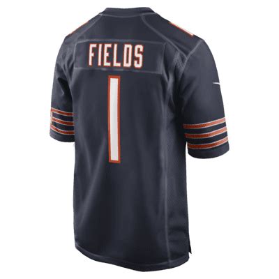 Nfl Chicago Bears Justin Fields Men S Game Football Jersey Nike