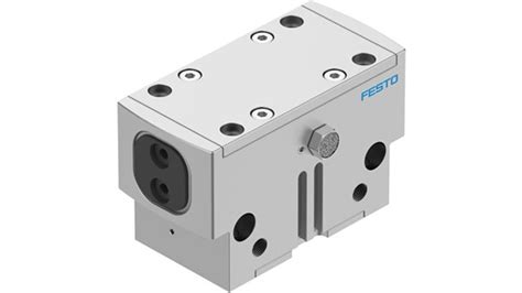 Festo 2 Finger Double Action Pneumatic Gripper Hgpd 50 A Parallel Gripping Type Rs