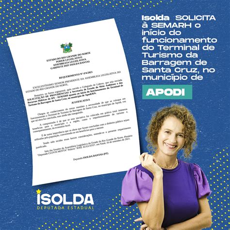 Isolda Solicita Semarh O In Cio Do Funcionamento Do Terminal De