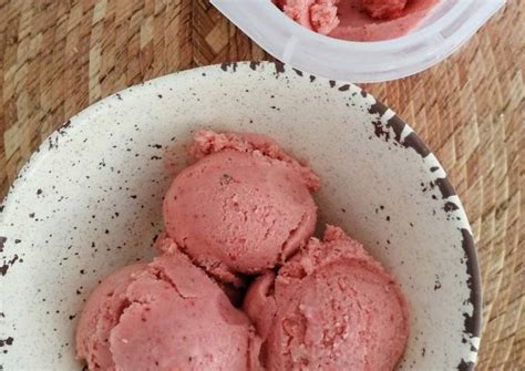 Helado De Fresas Y Yogurt Receta De Bibi Garc A Cookpad