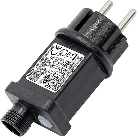 Yowin 31V EU Stecker 8 Modi Lichterkette Netzteil Adapter Mit Timer