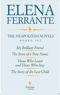 Book The Neapolitan Novels Boxed Set Elena Ferrante Description