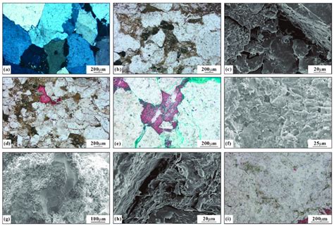 Microscopic Characteristics Of Typical Diagenesis Of The Lower Shihezi