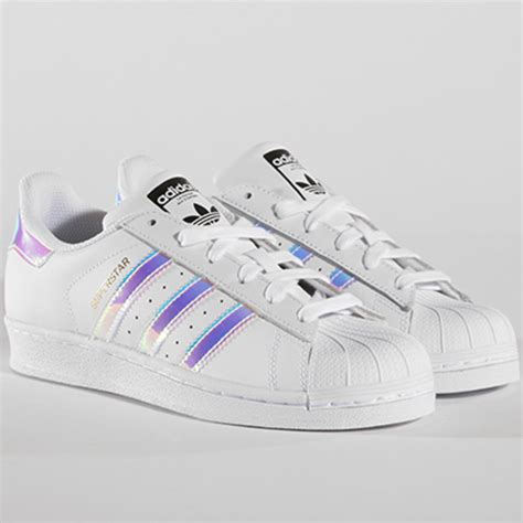 Adidas Originals Baskets Femme Superstar AQ6278 Footwear White Metal