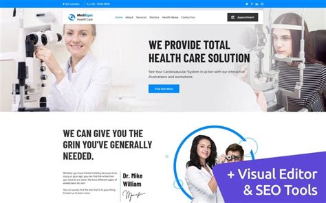 Dermatologist Clinic Moto Cms 3 Template Templatemonster