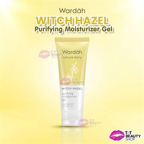 Jual Wardah Nature Daily Witch Hazel Purifying Moisturizer Gel Shopee