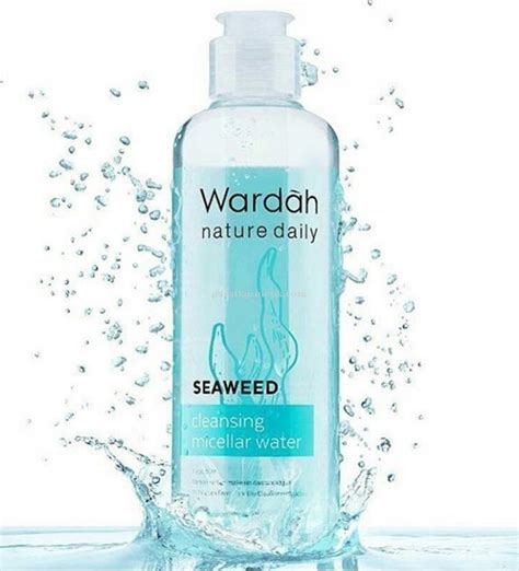 Wardah Nature Daily Seaweed Cleansing Micellar Water Ml Lazada