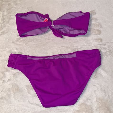 Small Victorias Secret Purple Bikini Set Gem