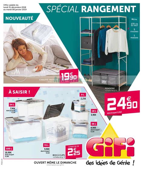 Anti Crise Fr Catalogue Gifi Du D Cembre Au Janvier