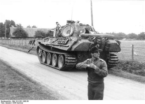 Pz Kpfw V Panther Ausf G Nr Northern France June