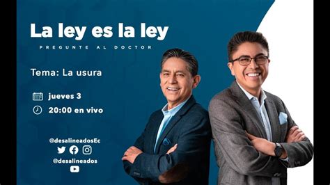 La Ley Es La Ley Delito De Usura Youtube