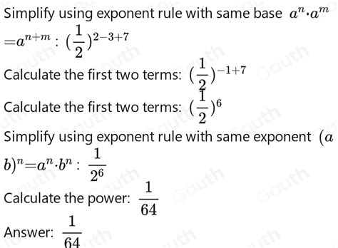 Solved Bentuk Pangkat Sederhana Dari 1 2 2 1 2 3 1 2 7