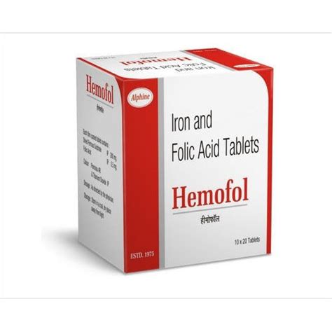 Tablets Ferrous Sulphate And Folic Acid At Best Price In Surat