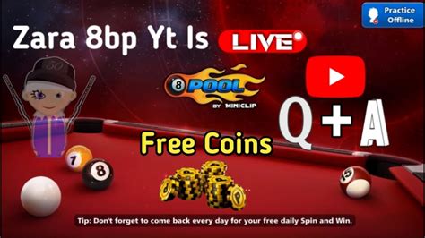 8 Ball Pool Live Gameplay Live Stream In 8 Ball Pool Free Coins