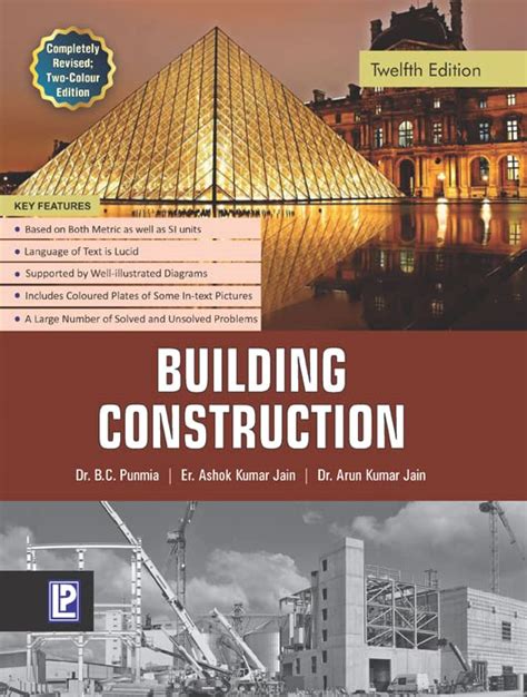 Building Construction Dec 01 2008 Punmia Dr B C Jain Ashok