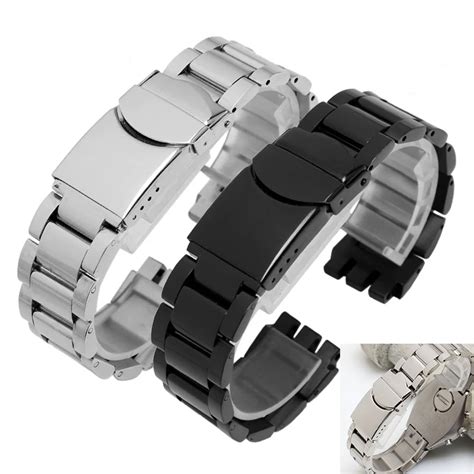 Aliexpress Buy Shengmeirui Mm Stainless Steel Strap For Swatch