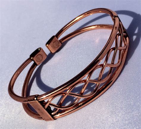 Magnetic Solid Pure Copper Centre Lace Bracelet Ccb Mb Lace