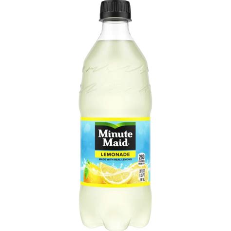 Enjoy a refreshing classic with Minute Maid Lemonade. Made with real ...