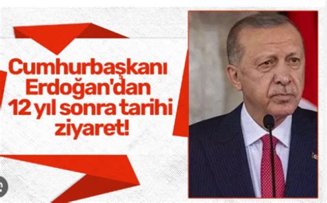 12 yıl sonra ilk Cumhurbaşkanı Erdoğan ın Irak ziyaretinden ilk kareler