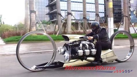 Hubless custom motorcycle hits the streets - webBikeWorld