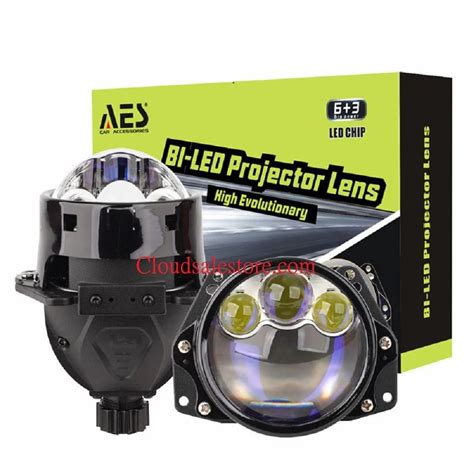 Aes Ux Bi Led Inch Triple Laser Projector Lap For Headlights W