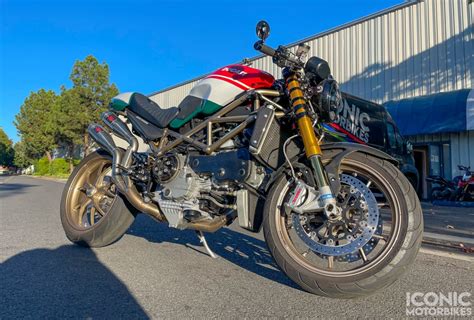 2008 Ducati Monster S4RS Tricolore 101 Iconic Motorbike Auctions