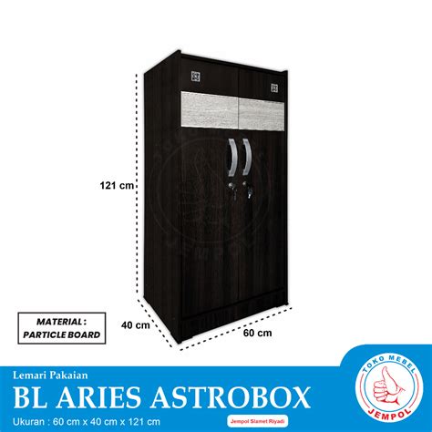 Jual Lemari Pakaian Bl Aries Astrobox Lemari Pintu Sap Almari Baju