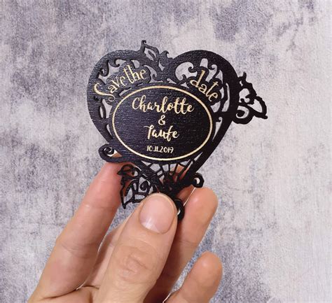 Save the Dates Magnets for Halloween Wedding Gothic Save the - Etsy