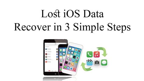 How To Recover Deleted Data From IPhone Or IOS Device YouTube