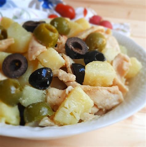 Insalata Di Pollo E Patate Al Limone E Olive Le Ricette Di Nady