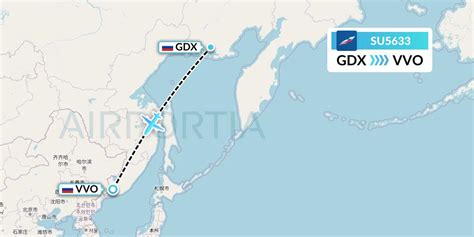 SU5633 Flight Status Aeroflot Magadan To Vladivostok AFL5633