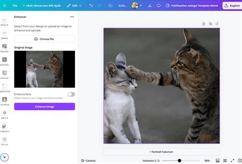 Ubah Foto Blur jadi HD Online | Canva