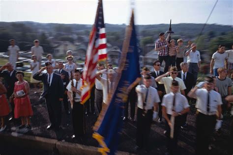 Watching Robert F Kennedys Funeral Train Pass By Old Photos 1968