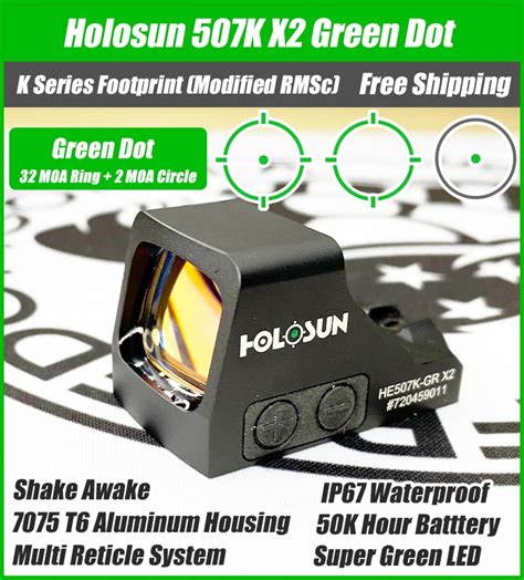 Best Shadow Systems Mr Dr Xr Holosun Optics Red Green D