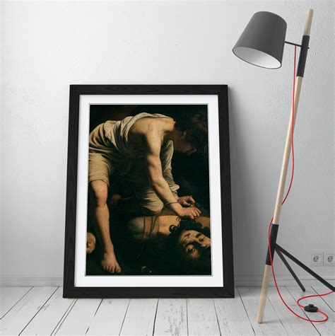 Astoria Grand Caravaggio David And Goliath Single Picture Frame Art