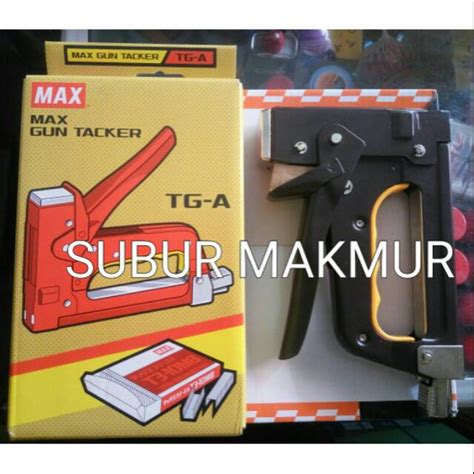 Jual Gun Tacker Tga Max Original Jepang Alat Stapler Tembak Max Asli