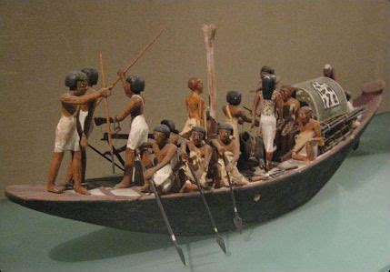 Ancient Egyptian Nile River Boats