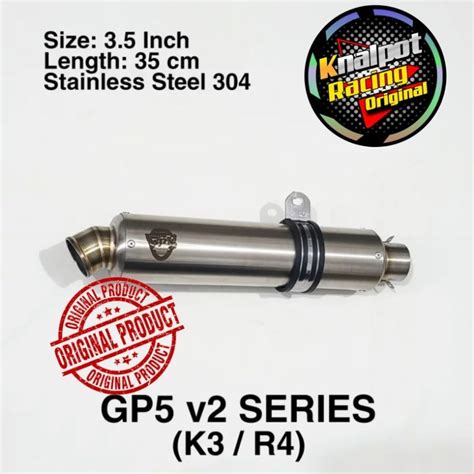 Jual Knalpot WRX GP5 V2 R4 SS Silincer Only Original WRX Shopee Indonesia