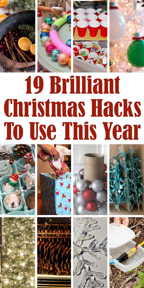 19 Mind Blowing Christmas Hacks DIY Home Sweet Home Christmas Hacks