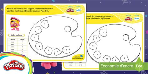 Coloriages Magiques Avec Play Doh Teacher Made Twinkl