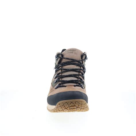 Dunham Cloud Waterproof Mens Brown Leather Lace Up Hiking Boots Ruze