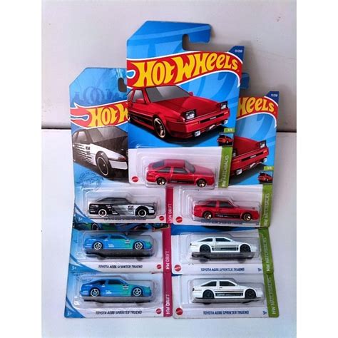 Hotwheels TOYOTA AE86 SPRINTER TRUENO HW DRIFT HW HATCHBACK Shopee