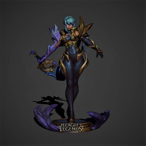 Archivo 3d Riven Dawnbringer League Of Legends 🎨 ・diseño Para