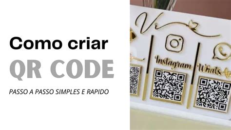 Como Criar O Qr Code Para Plaquinha De Pix Instagram E Whatsapp