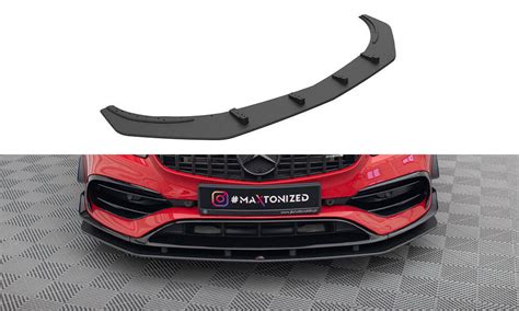 Street Pro Front Splitter Mercedes Benz A 45 Amg Aero W176 Facelift Our Offer Mercedes A