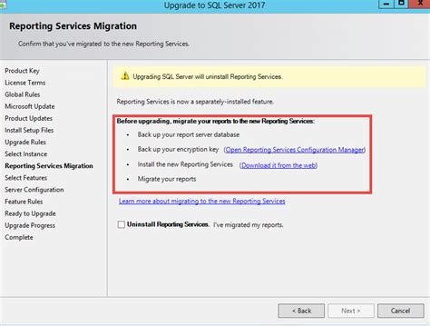 Sql Server 2017upgrading Reporting Services Sql Server Business